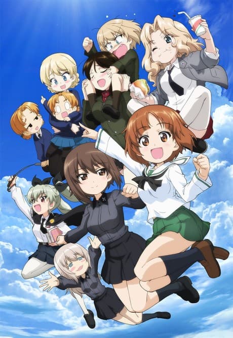Girls und Panzer: Motto Love Love Sakusen desu! 포스터